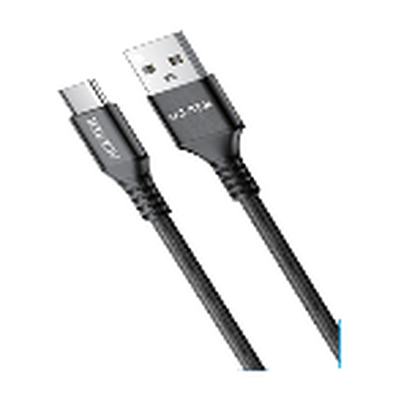 ACE-TEK USB to USB-C Braided Cable 3m – Black