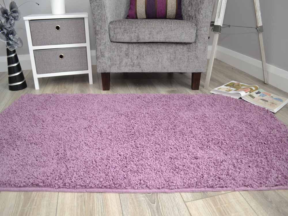 Heather Husky Thick Shaggy Machine Washable Rug (Kitchen Rugs)