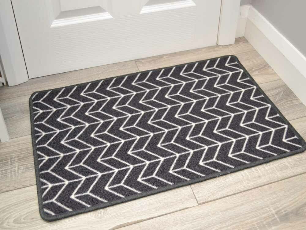 Riviera Herringbone Grey (Door Mats)