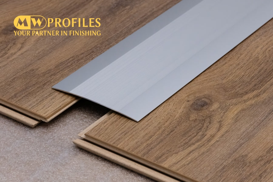 Self Adhesive Aluminium Door Threshold Strip 100 MM x 930 MM Length - DT100K (Door Thresholds - ER093) #2767