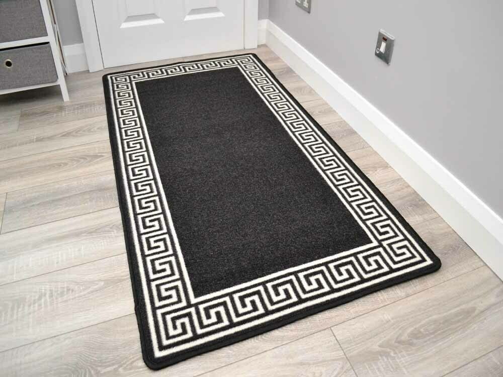 Milano Black Off White Greek Key