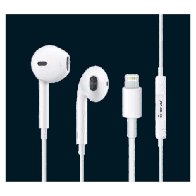 Panther Force Apple Pop-Window Handsfree Earphones