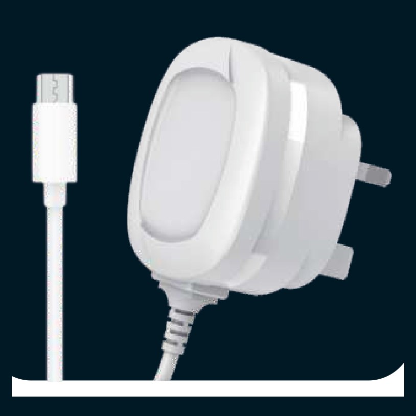 Panther Force 2A Micro USB Mains Charger