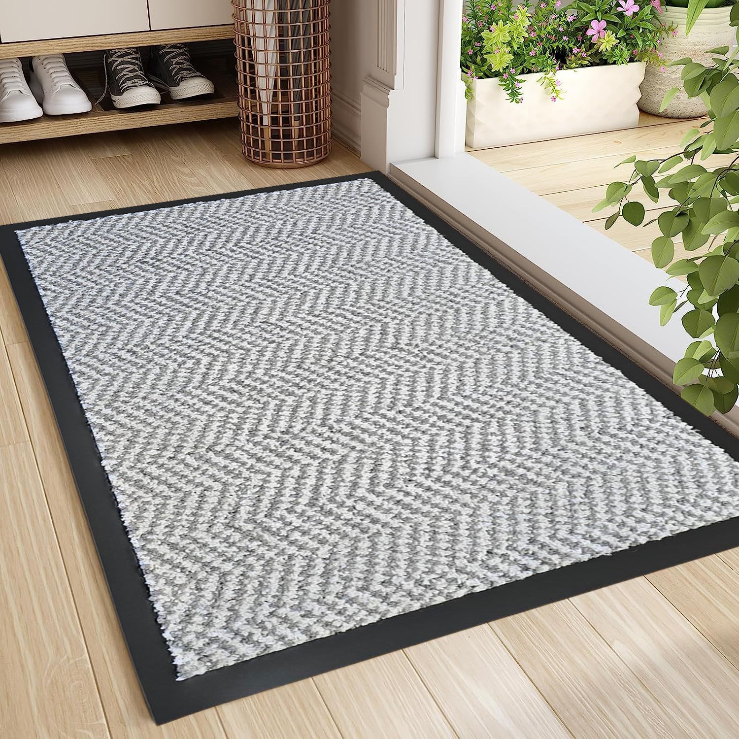 Richmond Herringbone 50 Barrier Mat (Kitchen Rugs)