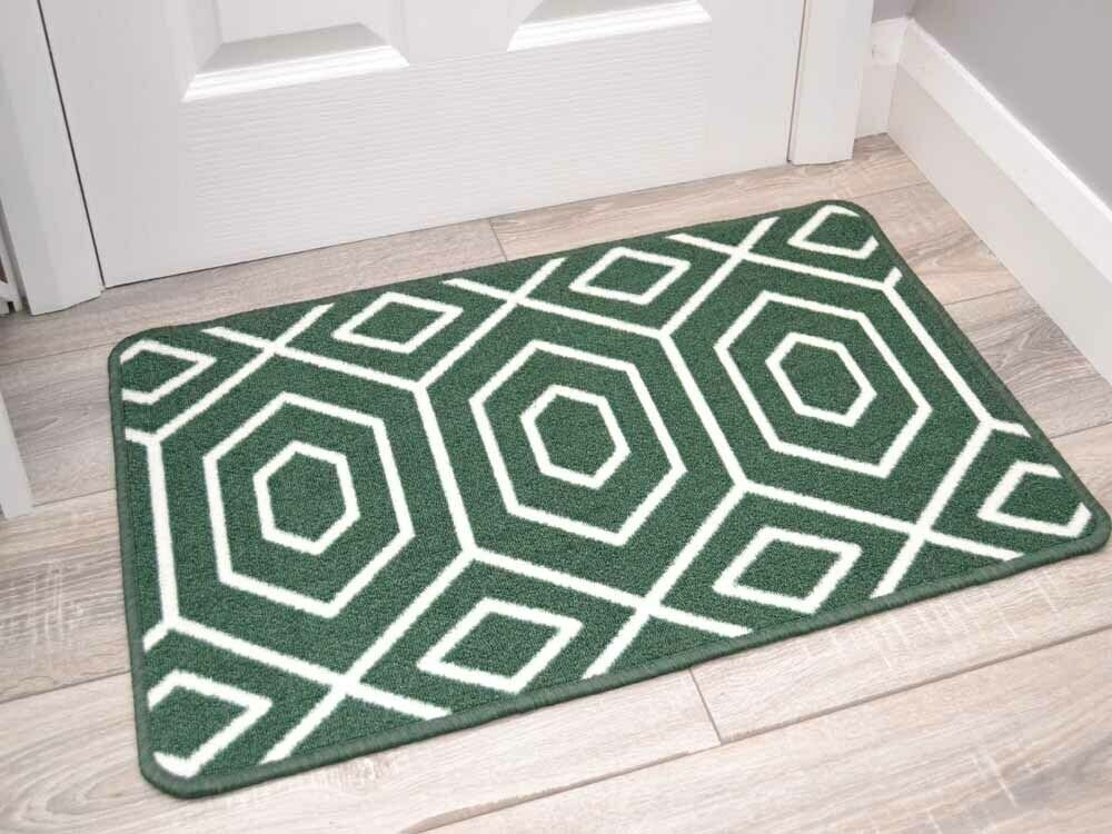 Riviera Dylans Green (Kitchen Rugs)